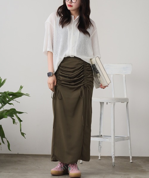 ROOPTOKYO（ループトウキョウ）の「半袖メッシュノーカラーシャツ（シャツ/ブラウス・メンズ・ホワイト/ブラック・L/M）」の18枚目の写真