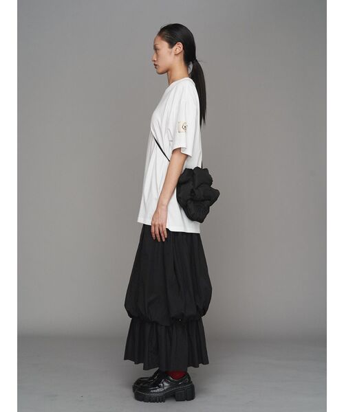 UN3D.（アンスリード）の「【MISATO ANDO】Pansy-chan T / パンジーちゃんTシャツ（Tシャツ/カットソー・レディース・カーキ/ブラック/ホワイト・44/38）」の7枚目の写真