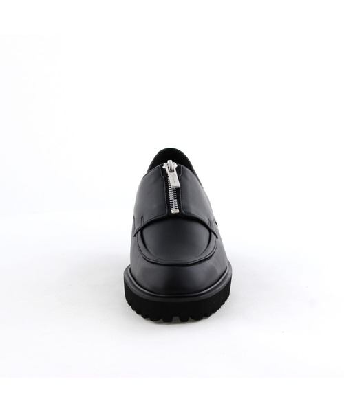 HIMIKO(ヒミコ)の「【HIMIKO】トラックソールセンタージップローファー/651325(ドレスシューズ・レディース・ブラック/カーキ/ガンメタ・25.5cm/23.0cm/25.0cm/24.5cm/24.0cm/23.5cm/22.5cm/22.0cm)」の19枚目の写真