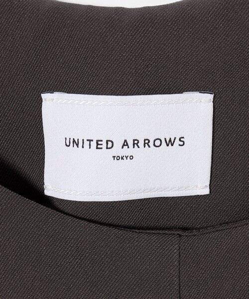 UNITED ARROWS（ユナイテッドアローズ）の「ウエストベルトオールインワン - ウォッシャブル -（つなぎ/オールインワン・レディース・ダークグレー/ブラック・36/38）」の4枚目の写真