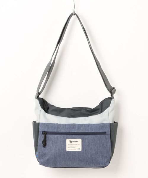 moz(モズ)の「【MOZ】モズ 多層ポケットショルダーバッグ ZZEI-28(ショルダーバッグ・レディース・ブラック/トリコロール/グレー系その他/ベージュ系その他・ONE SIZE)」の2枚目の写真