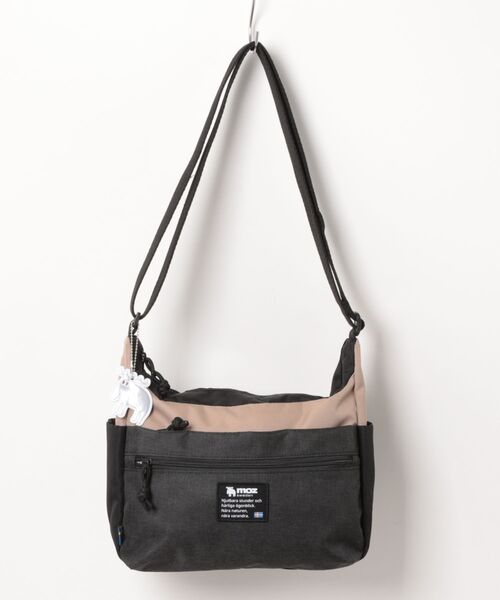 moz(モズ)の「【MOZ】モズ 多層ポケットショルダーバッグ ZZEI-28(ショルダーバッグ・レディース・ブラック/トリコロール/グレー系その他/ベージュ系その他・ONE SIZE)」の3枚目の写真