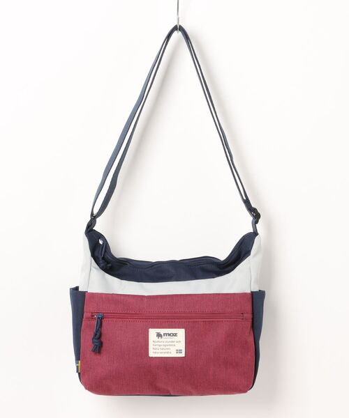 moz(モズ)の「【MOZ】モズ 多層ポケットショルダーバッグ ZZEI-28(ショルダーバッグ・レディース・ブラック/トリコロール/グレー系その他/ベージュ系その他・ONE SIZE)」の4枚目の写真