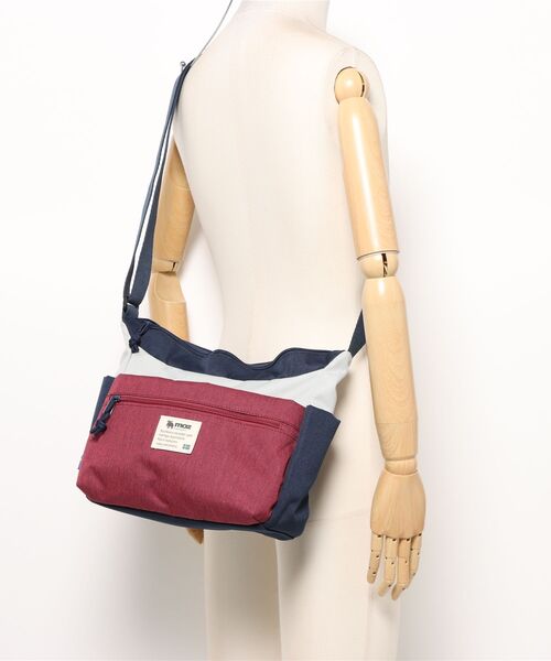 moz(モズ)の「【MOZ】モズ 多層ポケットショルダーバッグ ZZEI-28(ショルダーバッグ・レディース・ブラック/トリコロール/グレー系その他/ベージュ系その他・ONE SIZE)」の6枚目の写真