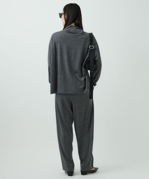 Chaos（カオス）の「Chaos(カオス)/◇佐藤佳菜子さんYouTube紹介◇　レダリーハイネックプルオーバー　【セットアップ可】（ニット/セーター・レディース・チャコール/ブラック/ネイビー・FREE）」の12枚目の写真