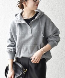 SHIPS any | SHIPS any:〈洗濯機可能〉USAコットン 裏起毛 フーディー ルーズ プルオーバー(パーカー)