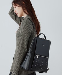 MURUA | MURUA(ムルーア)スクエアリュック MR-B1376 スタッズ(バックパック/リュック)