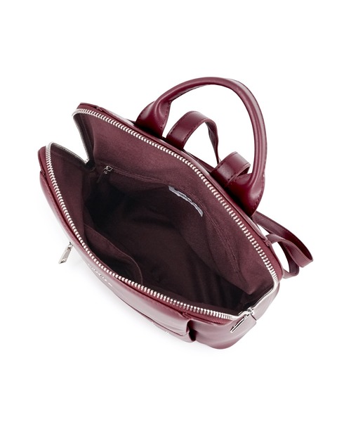 MURUA（ムルーア）の「MURUA(ムルーア)スクエアリュック MR-B1376 スタッズ（バックパック/リュック・レディース・ベージュ/ブラック/ワイン・FREE）」の17枚目の写真