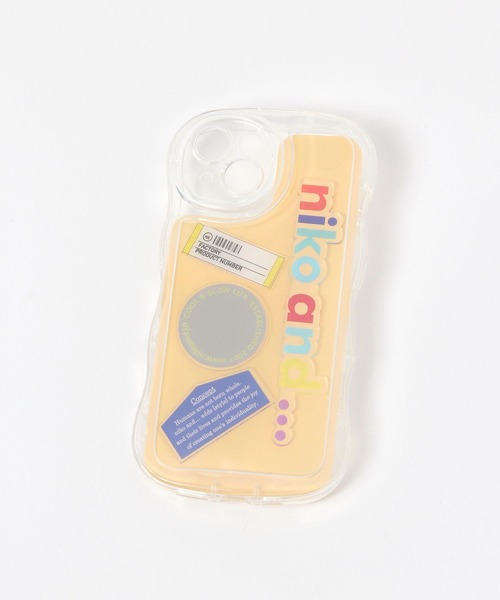 niko and...(ニコアンド)の「オリジナルニコロゴアクリルパーツ付きケース(iPhone14/15)(スマホケース/カバー・レディース・オレンジ/ライトブルー・0)」の19枚目の写真
