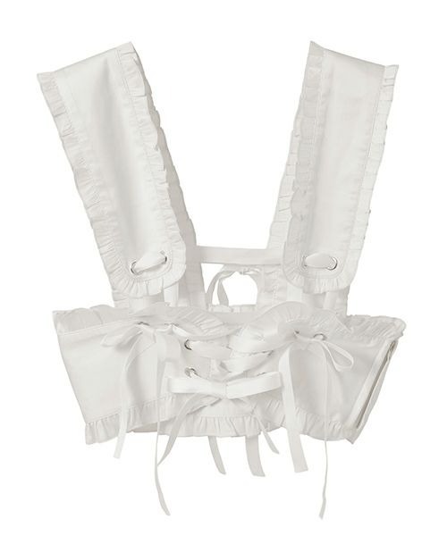 Candy Stripper（キャンディストリッパー）の「SATIN RIBBON ハーネス（その他トップス・レディース・ピンク/オフホワイト/ブラック・FREE）」の19枚目の写真