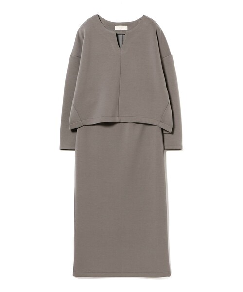 B:MING by BEAMS(ビーミングバイビームス)の「【セットアイテム】ダンボール トップス × スカート セット(S~M)(ワンピース・レディース・ブラック/ブラウン系その他4/グリーン系その他5・SMALL/MEDIUM)」の3枚目の写真