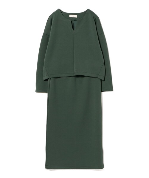 B:MING by BEAMS(ビーミングバイビームス)の「【セットアイテム】ダンボール トップス × スカート セット(S~M)(ワンピース・レディース・ブラック/ブラウン系その他4/グリーン系その他5・SMALL/MEDIUM)」の2枚目の写真