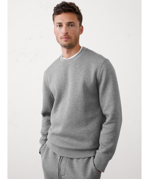 【新品未使用】TFW49 XL グレー スウェットシャツ セール】BANANA REPUBLIC FACTORY STORE ソフトタッチスウェットシャツ