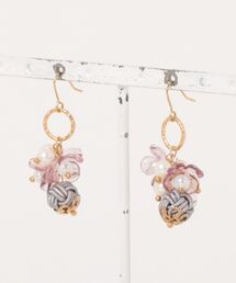 【Shin】[シン]藍染水引ピアス(MA)
