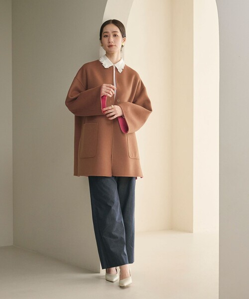 UNITED ARROWS（ユナイテッドアローズ）の「バイカラー リバー ミドル