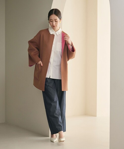 UNITED ARROWS（ユナイテッドアローズ）の「バイカラー リバー ミドル