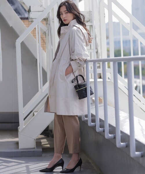 セール】中綿ライナー付き モッズコート（ミリタリージャケット