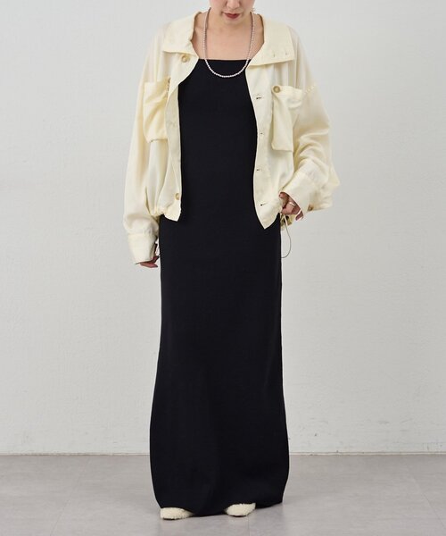 SHENERY（シーナリー）の「《サイズ展開》ビッグポケットシャツ（シャツ/ブラウス・レディース・カーキ/オフホワイト・38/36）」の15枚目の写真