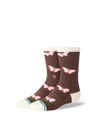 STANCE(スタンス)の「【STANCE/スタンス】キッズクルーソックス X-MEN(エックスメン)ウルヴァリンコラボレーションモデル / おしゃれなギフトに最適! / KIDS MEADOWS CREW(ソックス/靴下)」