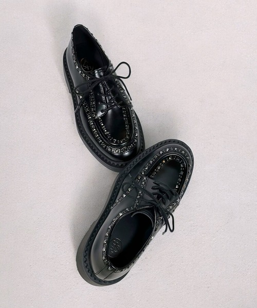 ASH（アッシュ）の「ASH/アッシュ【MAX】スタッズレースアップシューズ ドレスシューズ マニッシュ（ドレスシューズ・レディース・ブラック・35/39/38/37/36）」の9枚目の写真