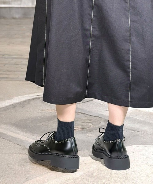 ASH（アッシュ）の「ASH/アッシュ【MAX】スタッズレースアップシューズ ドレスシューズ マニッシュ（ドレスシューズ・レディース・ブラック・35/39/38/37/36）」の14枚目の写真