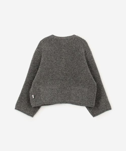 ORCIVAL（オーシバル）の「ORCIVAL | ブークレニットカーディガン WOMEN（カーディガン/ボレロ・レディース・ネイビー/グレー・1）」の6枚目の写真