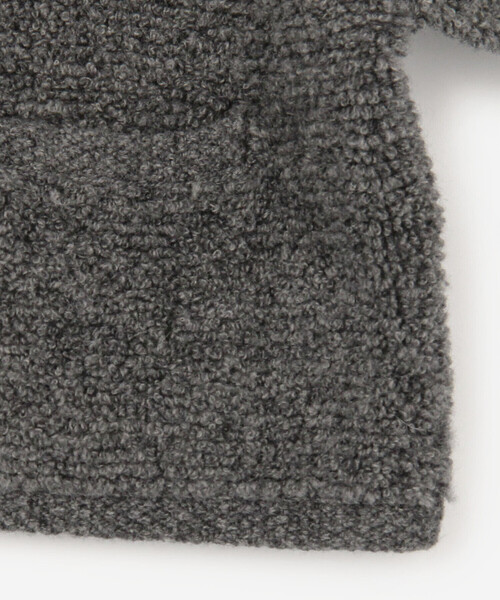 ORCIVAL（オーシバル）の「ORCIVAL | ブークレニットカーディガン WOMEN（カーディガン/ボレロ・レディース・ネイビー/グレー・1）」の9枚目の写真