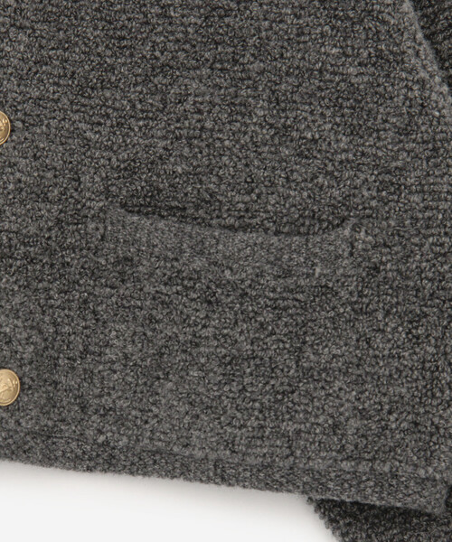 ORCIVAL（オーシバル）の「ORCIVAL | ブークレニットカーディガン WOMEN（カーディガン/ボレロ・レディース・ネイビー/グレー・1）」の10枚目の写真