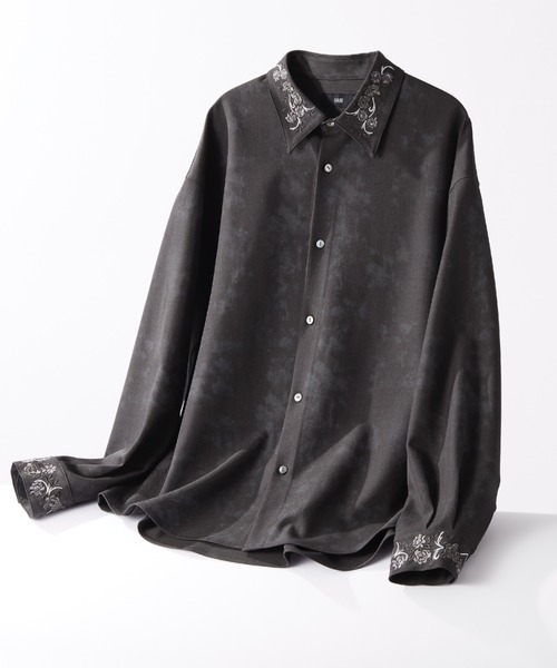 SET UP対応 イージーケア機能】TOROMIシシュウシャツ(HARE)（シャツ