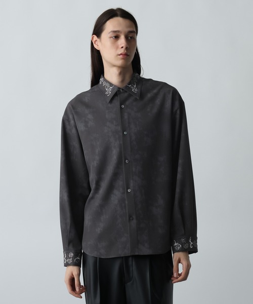 SET UP対応 イージーケア機能】TOROMIシシュウシャツ(HARE)（シャツ