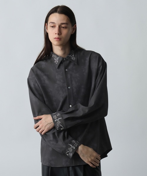 SET UP対応 イージーケア機能】TOROMIシシュウシャツ(HARE)（シャツ