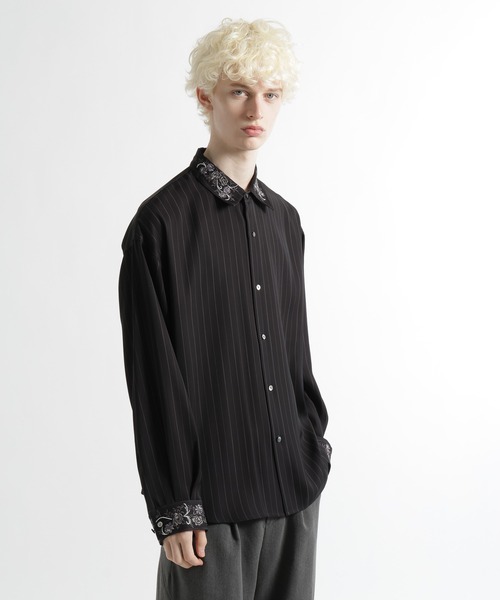 SET UP対応 イージーケア機能】TOROMIシシュウシャツ(HARE)（シャツ