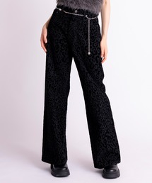 aclent ニットパンツ　黒　タグ付き　新品 パンツ｜ACLENT（アクレント）
