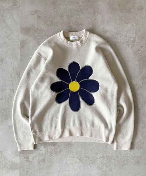 FFEIN（フェイン）の「【FFEIN（フェイン）】フラワーモールニット 