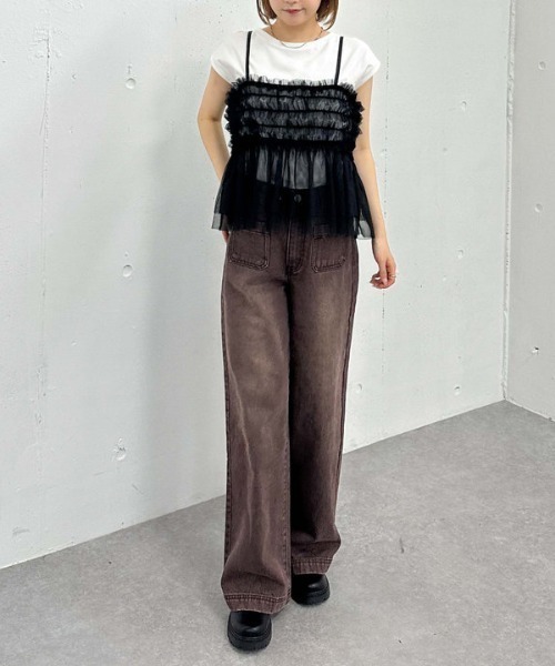 archives（アルシーヴ）の「ダブルクロスパンプス（パンプス・レディース・ブラック・MEDIUM/LARGE）」の10枚目の写真