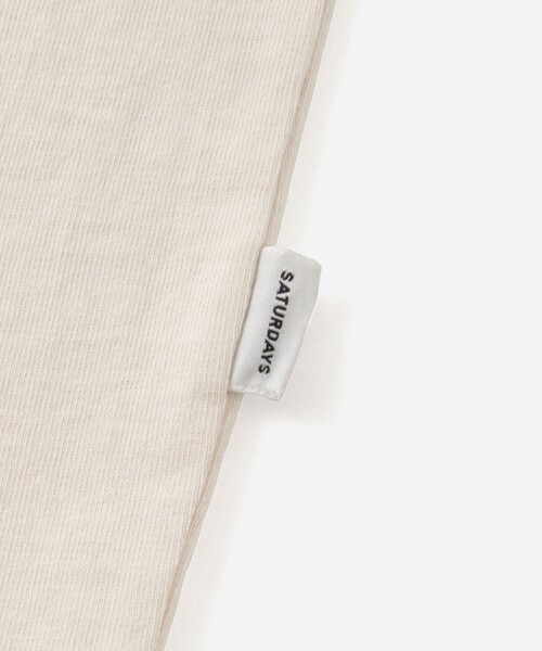 Saturdays NYC(サタデーズ ニューヨークシティ )の「Sunburned Souvenir Relaxed SS Tee(Tシャツ/カットソー・メンズ・オフホワイト/ブラック・L/M/S)」の17枚目の写真