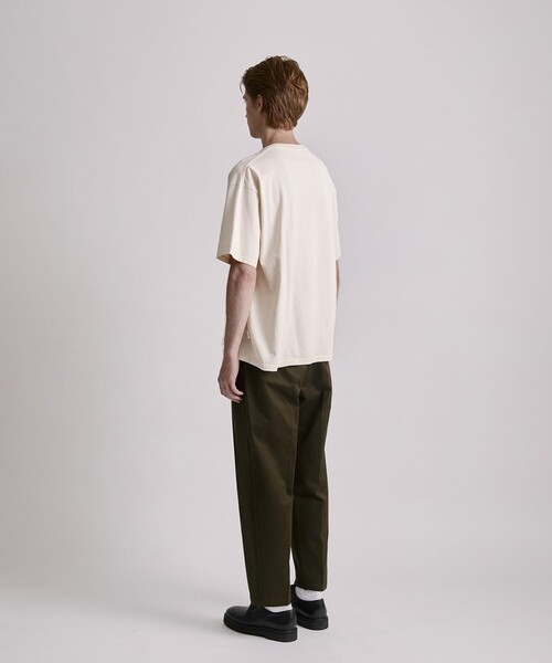 Saturdays NYC(サタデーズ ニューヨークシティ )の「Sunburned Souvenir Relaxed SS Tee(Tシャツ/カットソー・メンズ・オフホワイト/ブラック・L/M/S)」の7枚目の写真