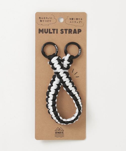 OMCC（オーエムシーシー）の「Multi Strap - マルチストラップ（エコバッグ/サブバッグ・レディース・ホワイト×ブラック/パープル系その他/ブラウン系その他/オレンジ系その他/ネイビー系/サックスブルー系/フューシャピンク/イエロー×グリーン/カーキ/ダークブラウン/チャコールグレー/ラベンダー・ONE SIZE）」の3枚目の写真