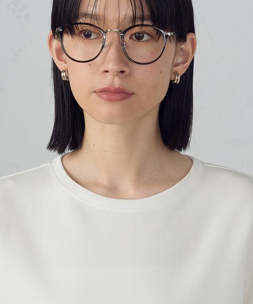 COMME CA ISM（コムサイズム）の「クロップド丈　ロンＴ（Tシャツ/カットソー・レディース・ブラック/ホワイト・X-LARGE/SMALL/LARGE/MEDIUM）」の18枚目の写真