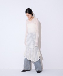 JEANASIS | イレヘムレースミディワンピース/591135(ワンピース)