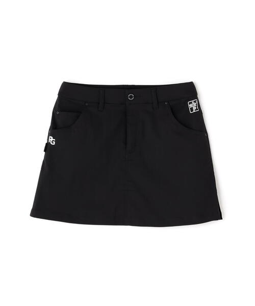 PEARLY GATES（パーリーゲイツ）の「【PEARLY GATES】Peドビーストレッチ P&I 5ポケットスカート（スカート・レディース・ブラック・MEDIUM/SMALL）」の4枚目の写真
