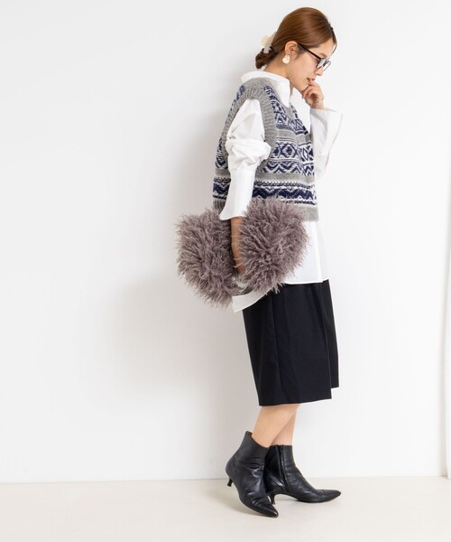 セール】ノルディック柄2WAYベスト（ベスト）｜NOLLEY'S（ノーリーズ