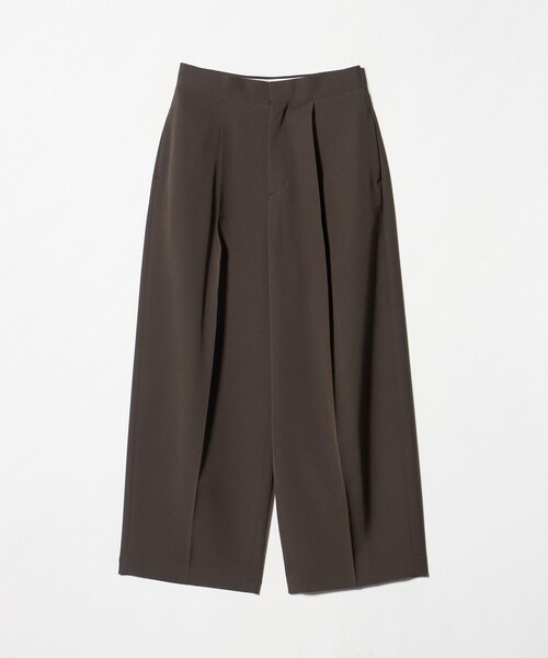 ASTRAET(アストラット)の「<ASTRAET>ギャバ タック バレルパンツ(その他パンツ・レディース・ブラック/ダークブラウン・1/0/2)」の15枚目の写真