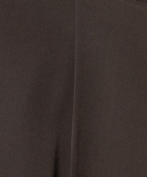 ASTRAET(アストラット)の「<ASTRAET>ギャバ タック バレルパンツ(その他パンツ・レディース・ブラック/ダークブラウン・1/0/2)」の6枚目の写真