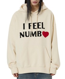 『OY/オーワイ』NUMB PATCH HOODIE/NUMBパッチプルオーバーパーカー