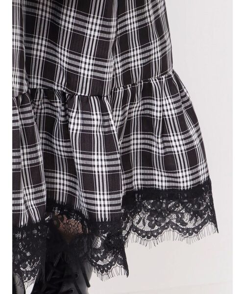 レースドッキングキャミワンピース（ワンピース）｜jouetie