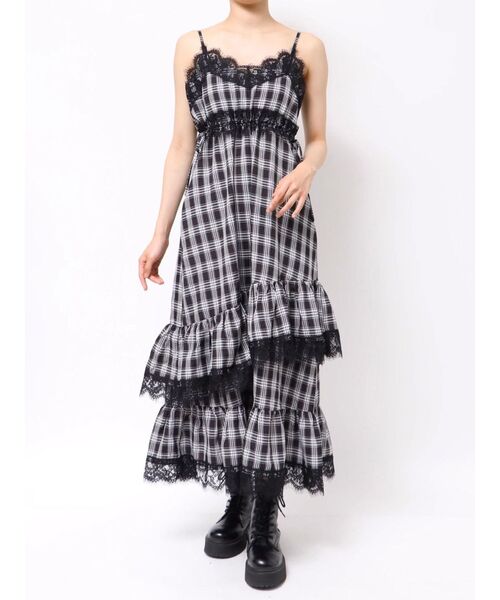 jouetie（ジュエティ）の「レースドッキングキャミワンピース（ワンピース・レディース・ブラック/ブラウン/その他2・MEDIUM）」の22枚目の写真