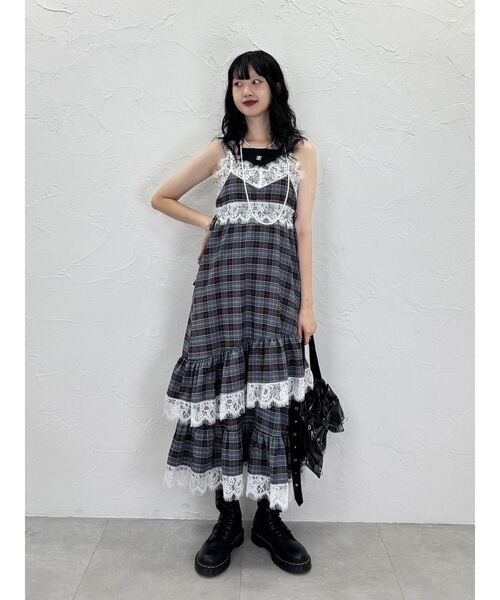 jouetie レースドッキングキャミワンピース ロングワンピース jouetie ワンピース レースドッキングキャミワンピース