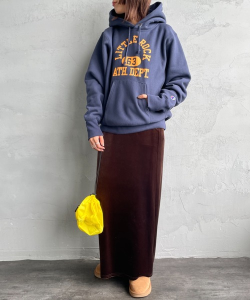 チャンピオン　カレッジ　パーカー　チャンピオン Champion/チャンピオン] リバースウィーブ カレッジロゴプリント