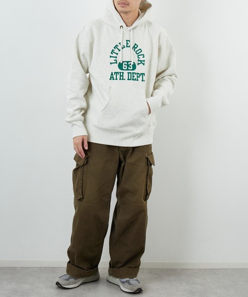 Champion/チャンピオン] リバースウィーブ カレッジロゴプリント